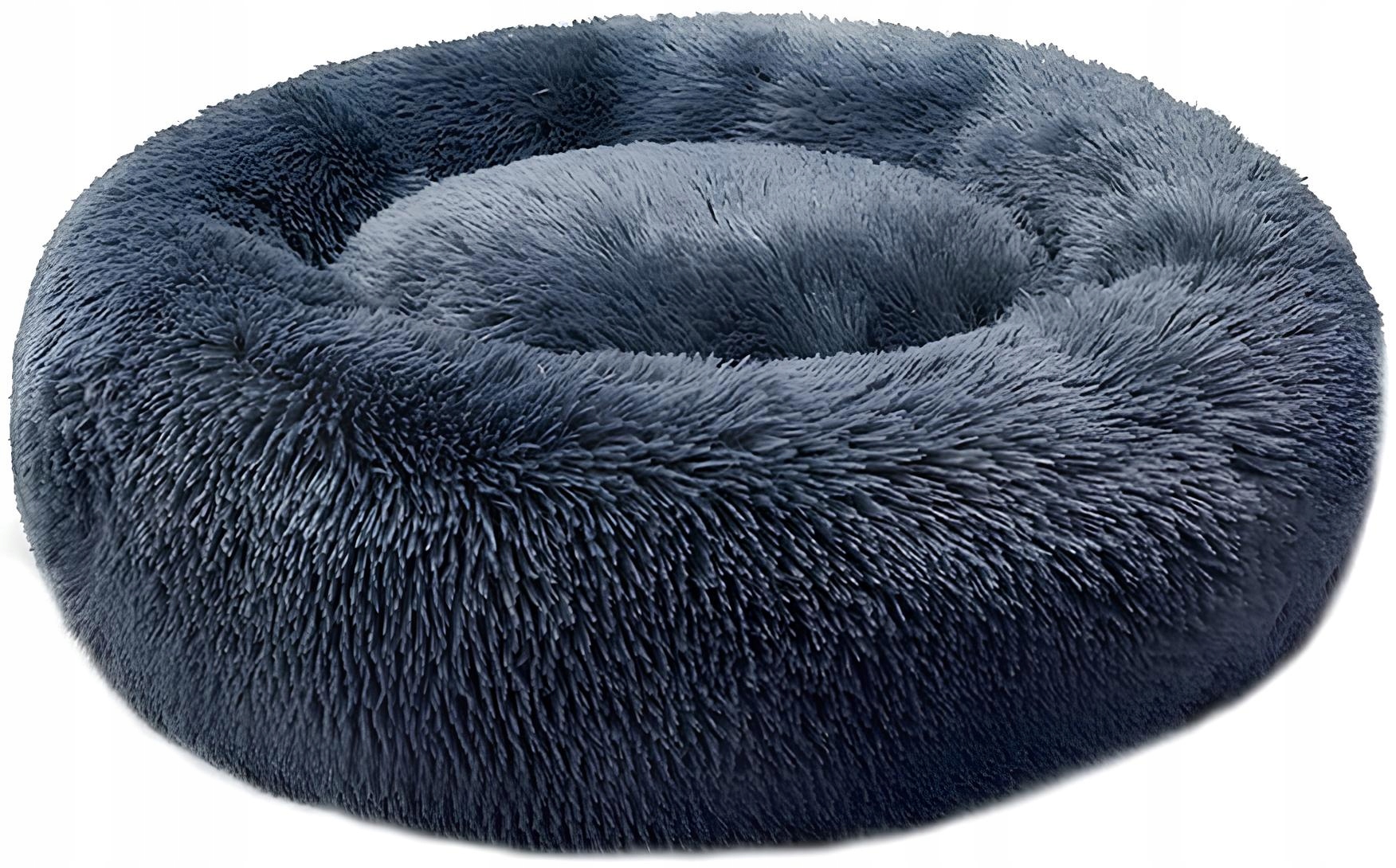 Levně Plyšový pelíšek pro domácí zvířata 100*20 cm, tmavě šedý