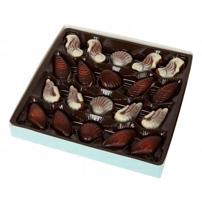 Belgijskie Czekoladki SŁODYCZE OWOCE MORZA 250g Marka inny