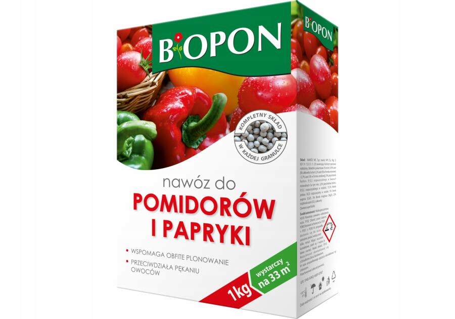 

Biopon Nawóz Do Pomidorów I Papryki 1 Kg Eliksir
