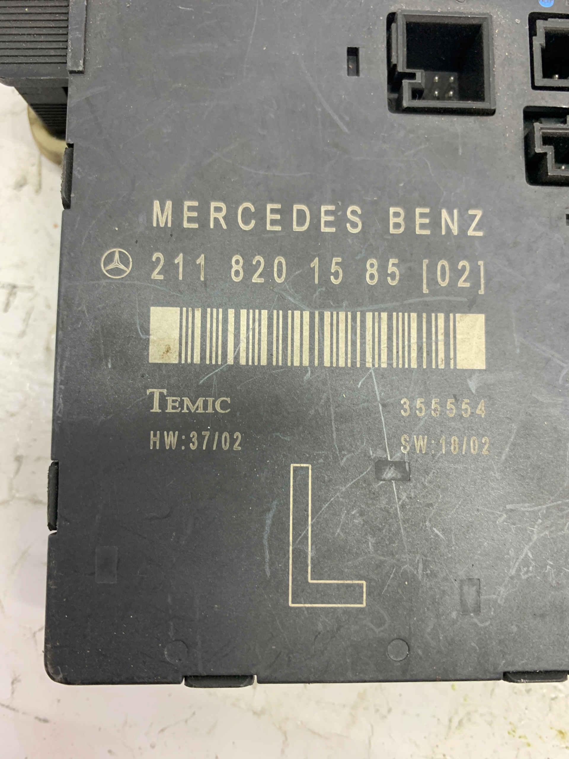 module control unit door 2118201585 MERCEDES