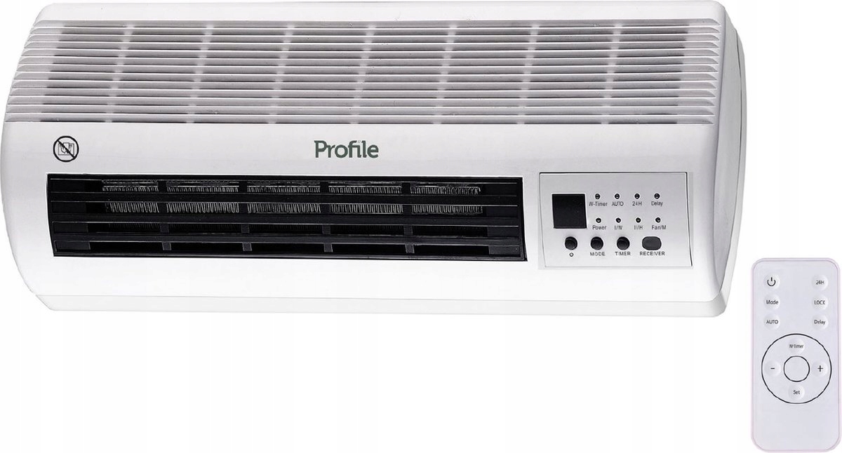 Kurtyna Powietrzna Ceramiczna Energooszczędny Grzejnik Nadmuch 2000W Pilot