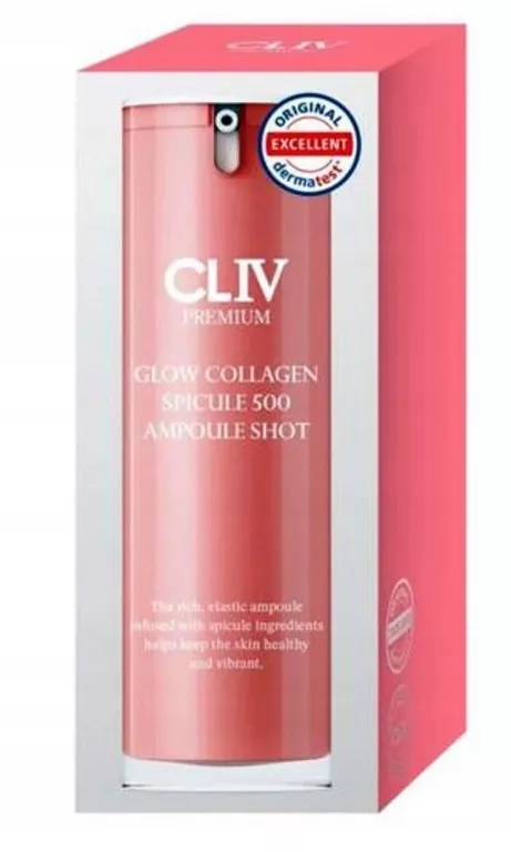 CLIV Glow Collagen Ampoule Z Kolagenem I Spikulami 30 ML