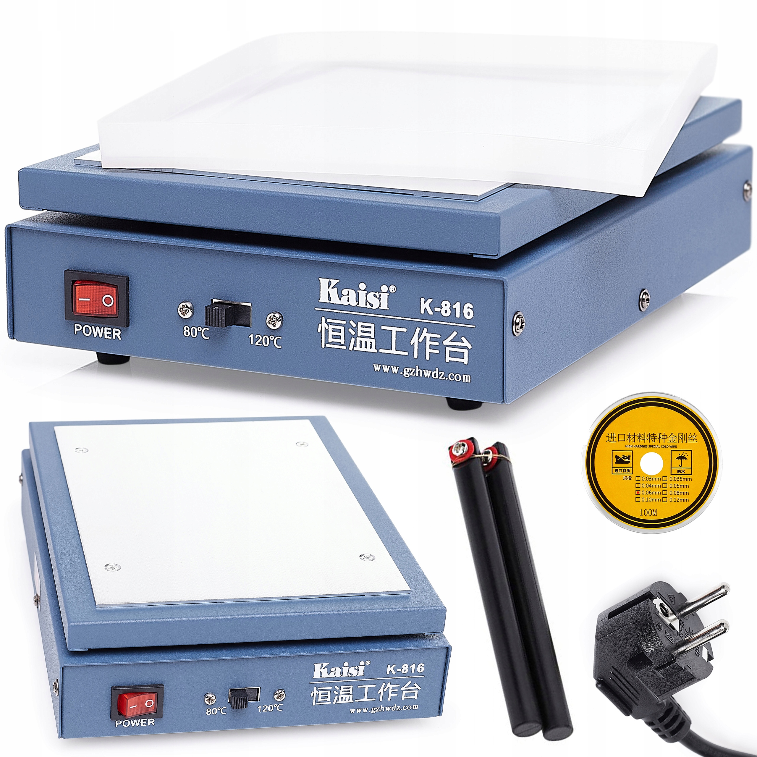 Separátor Ohřívač Pro LCD Obrazovky K-816 Drát Molybdenový Držák Drátu