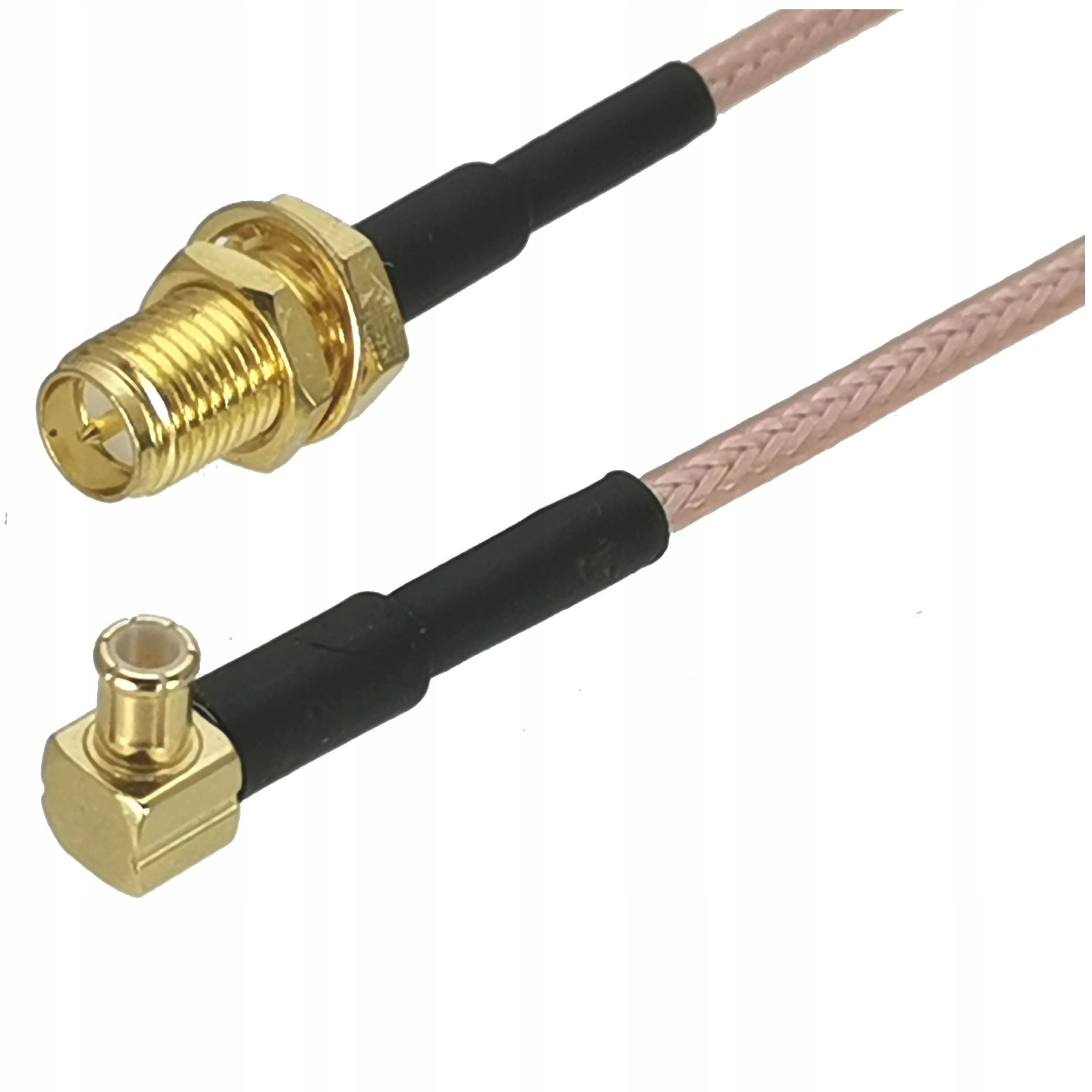 Pigtail MCX wtyk Ra Sma-rp gniazdo RG316 20cm