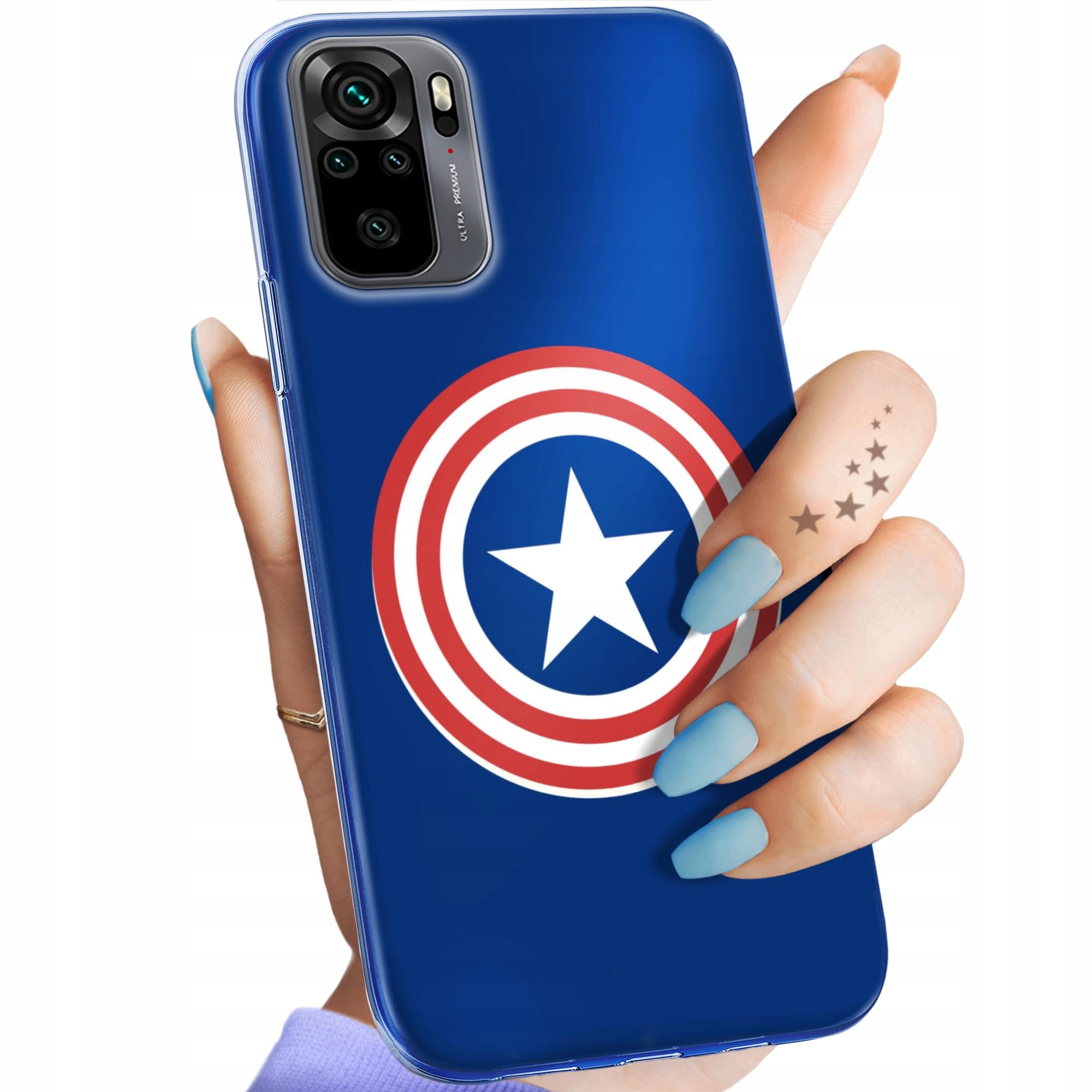 Etui Do Xiaomi Redmi Note 10 Usa Ameryka Stany Obudowa Pokrowiec Case