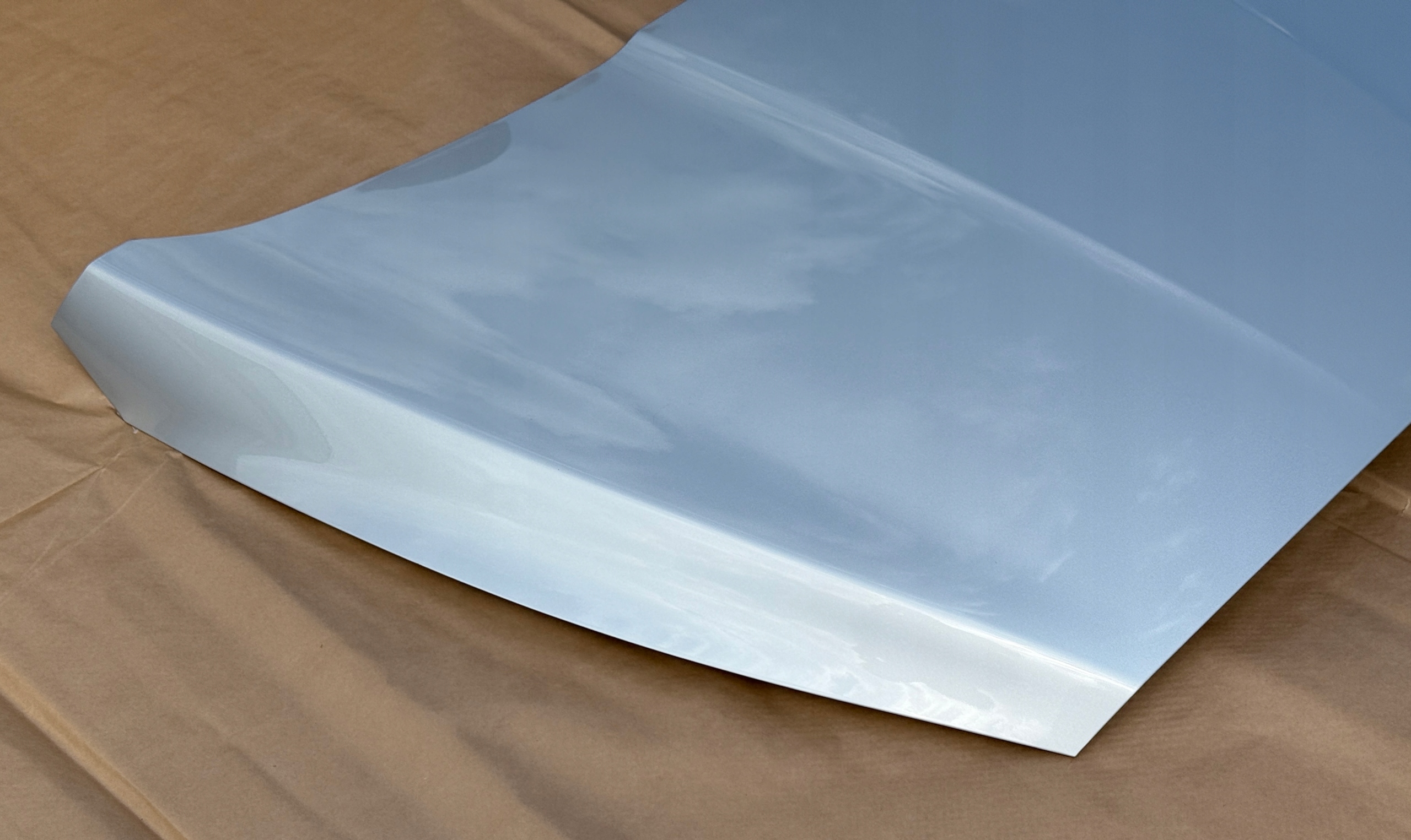 FORD S-MAX MK2 2015-2023 bonnet front MOONDUST SILVER original