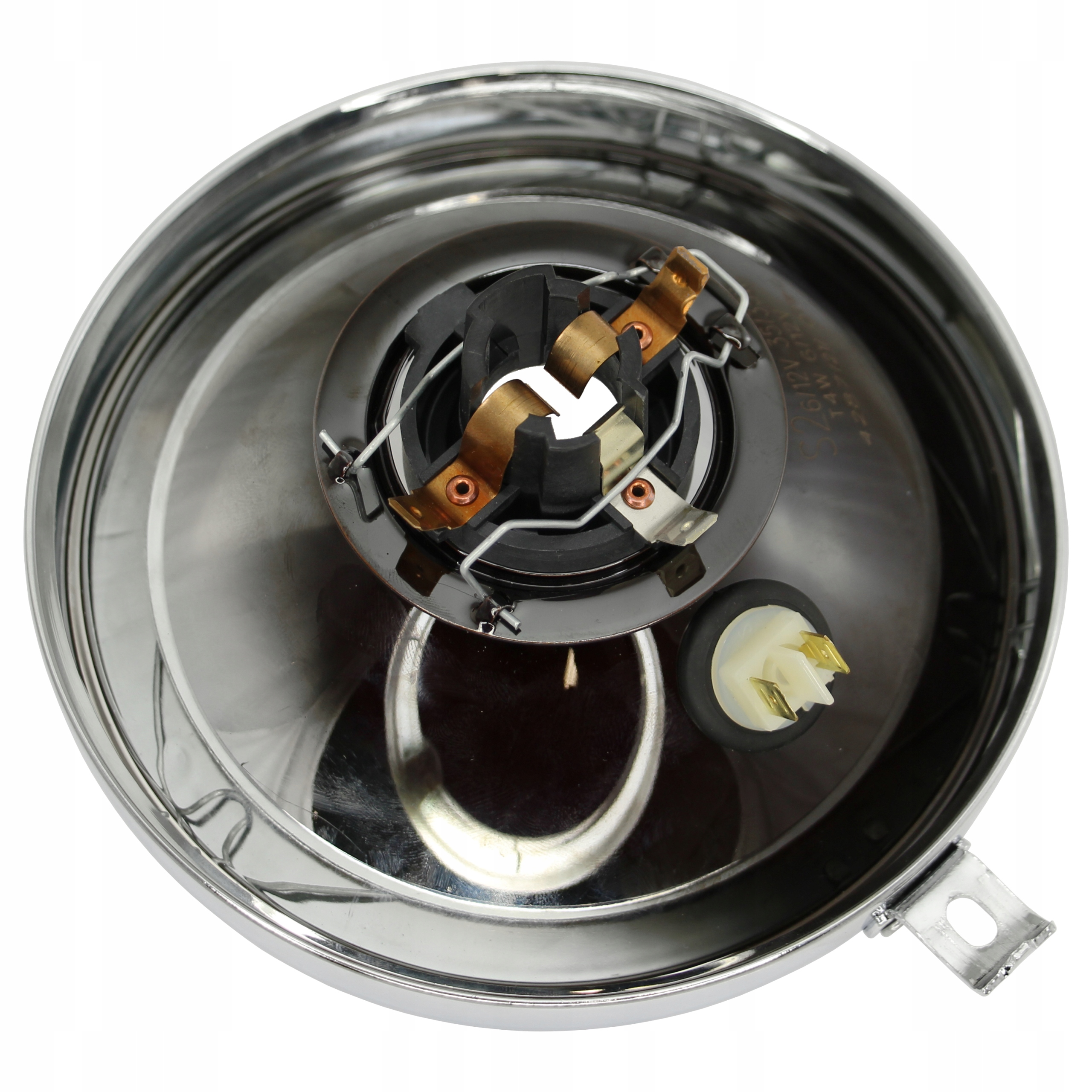 WKŁAD LAMPA PRZÓD RAMKA CHROM SIMSON S51 ENDURO Producent inny