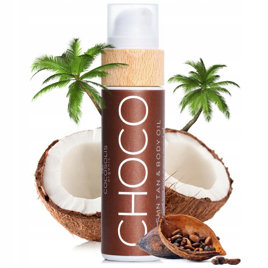 Bronzující olej Cocosolis Choco 110 ml