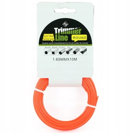 

Żyłka Kosy 1.65mm 10m Okrągła Eco-trim Podkaszarki
