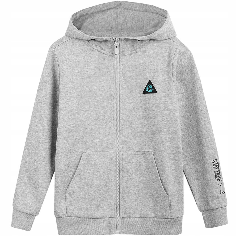 

Chłopięca bluza z kapturem 4FJBLM004-27M 122 cm
