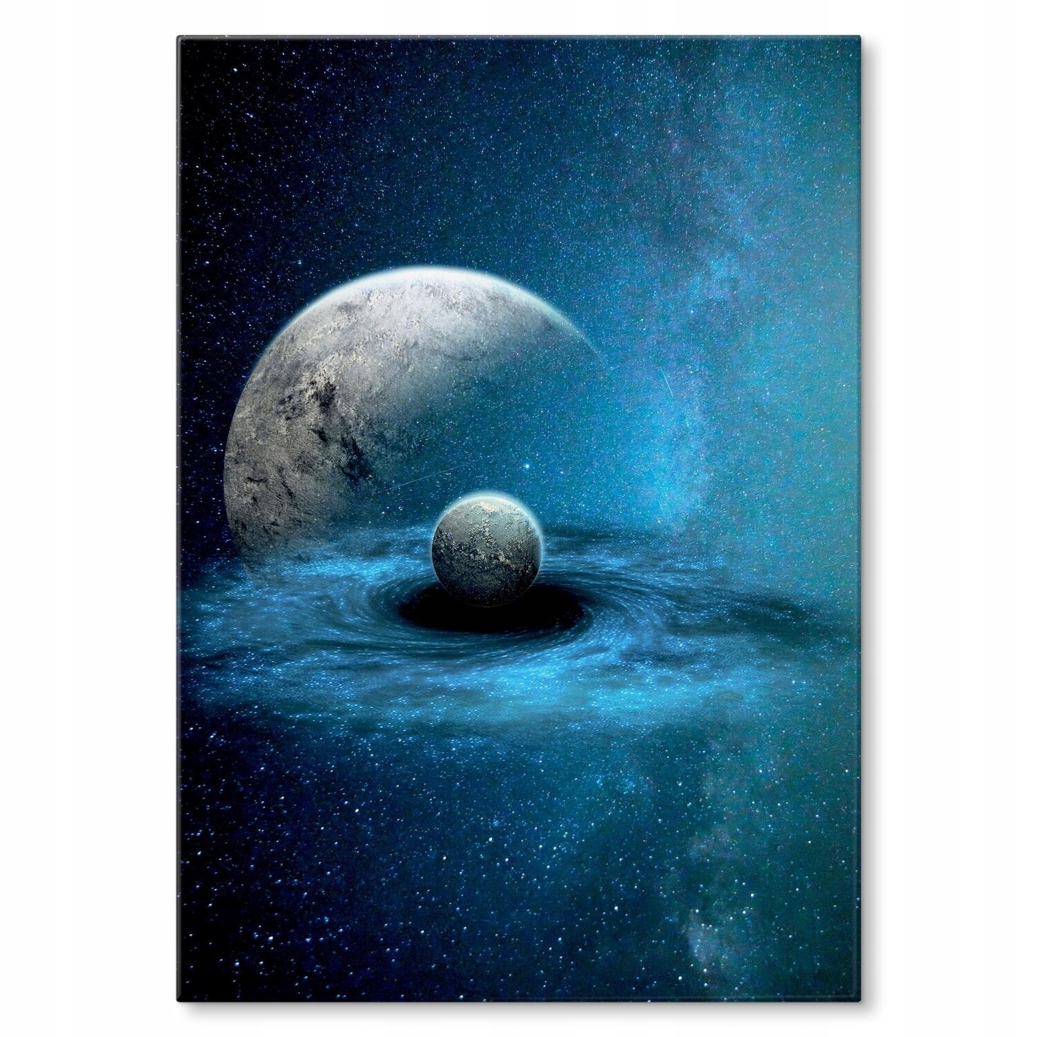 Kovový plakát Planety v galaxii Šidítko Plech 30 x 42 cm Dárek