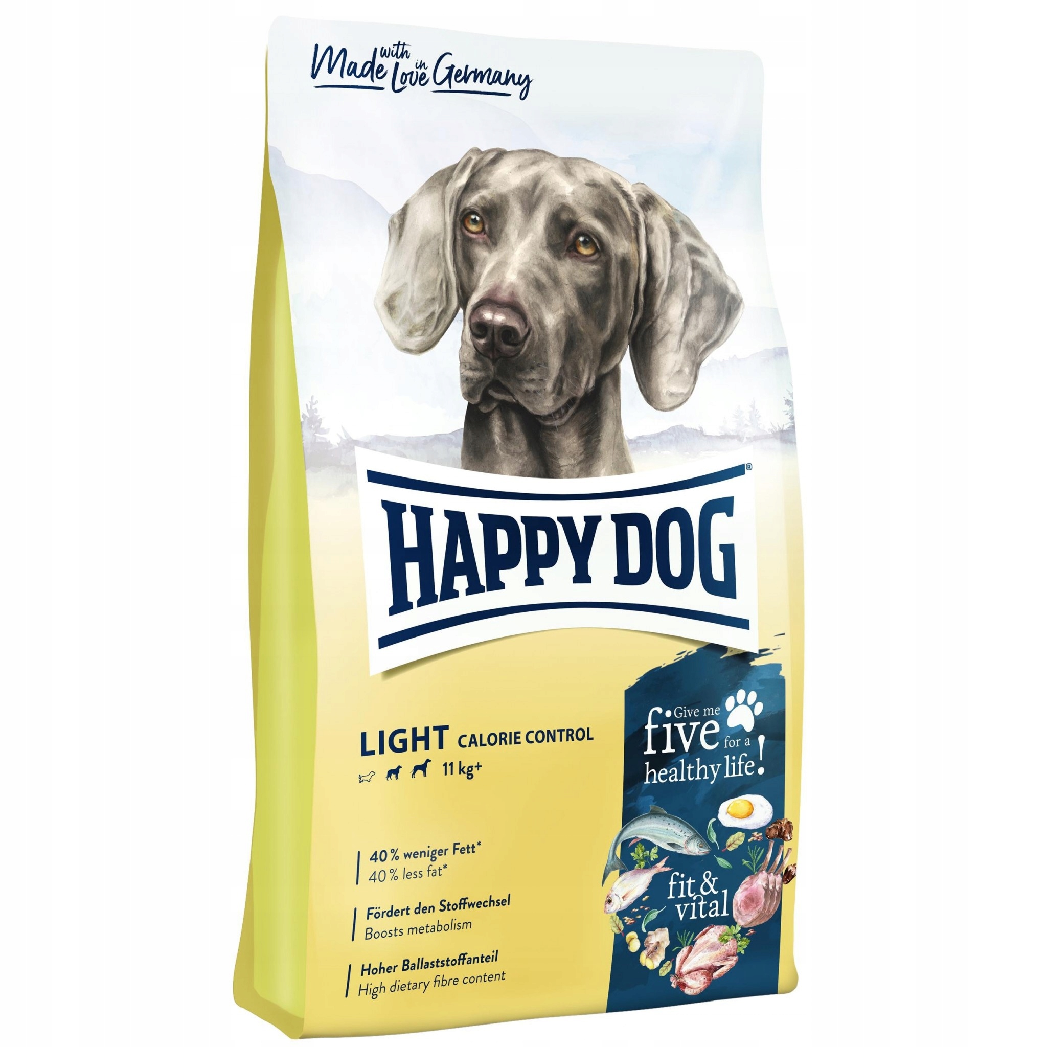 Happy Dog Supreme Fit&Vital Light Calorie Control sucha karma dla psa 12kg