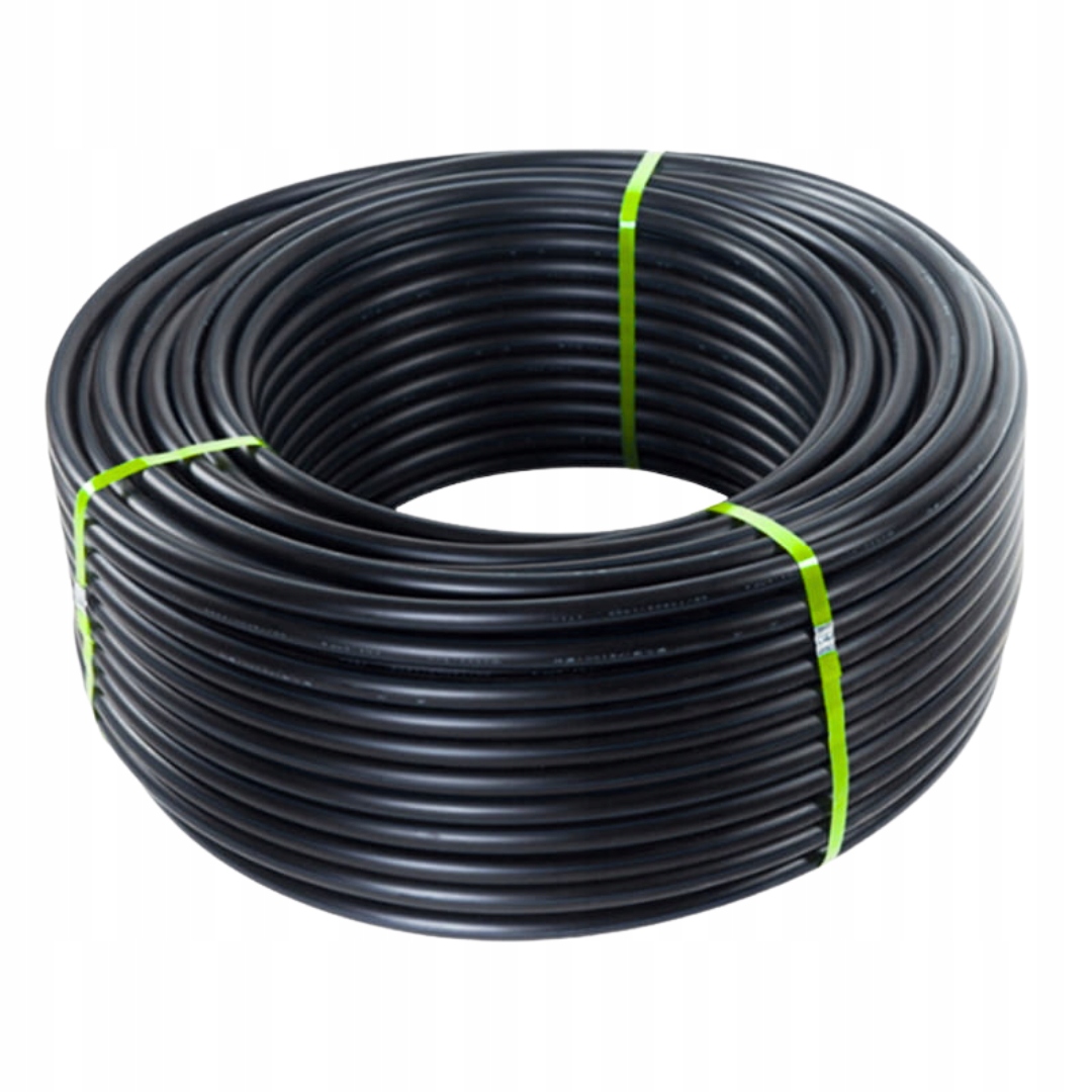 Rura Montażowa Pe ⌀ 16 Wąż 100 m 16mm 100m bez otworów Do Nawadniania