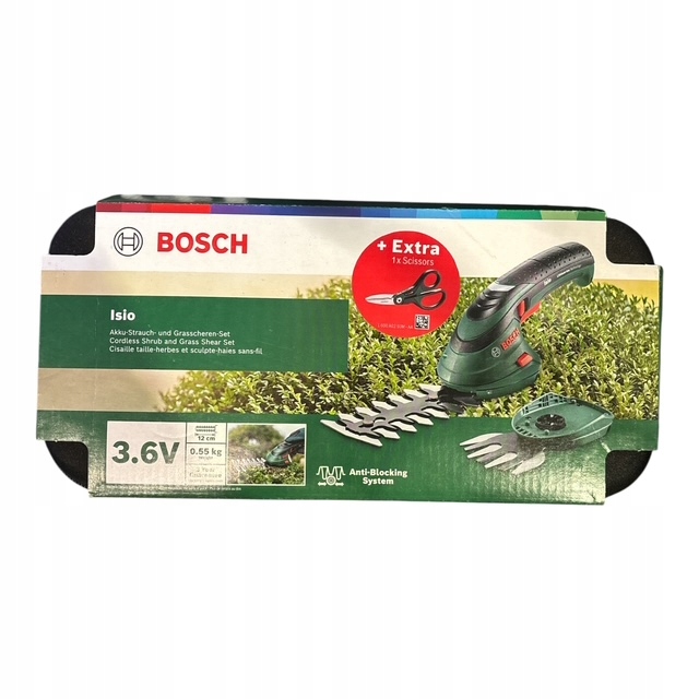 Bosch Akumulátorové Nožnice Na Trávu Isio Plus Nožnicový Bosch Zdarma!