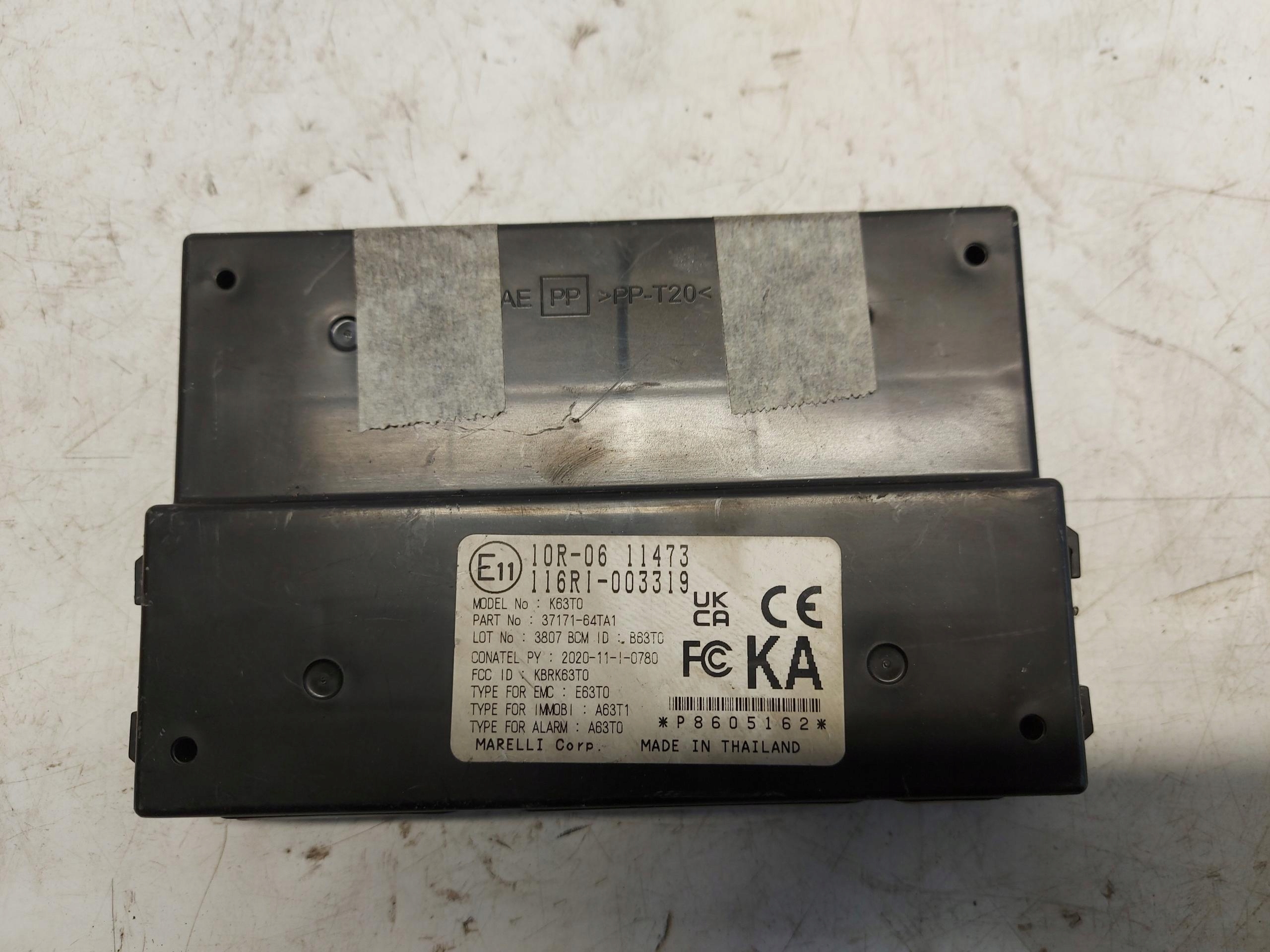 Suzuki SX4 S-cross II, 2023 module control unit KEYLESS 37171-64TA1