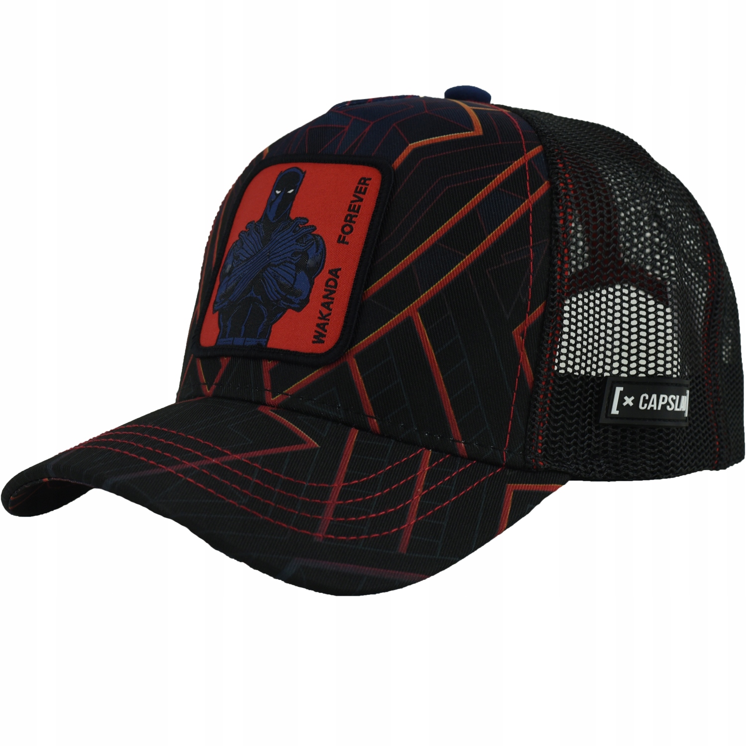Capslab Marvel Black Panther Cap (uni) Kšiltovka Pánská Bavlna