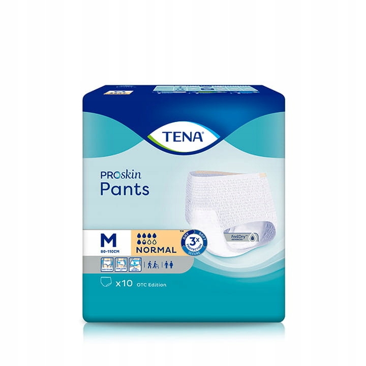 

Majtki chłonne Tena Pants ProSkin Normal M 10szt.