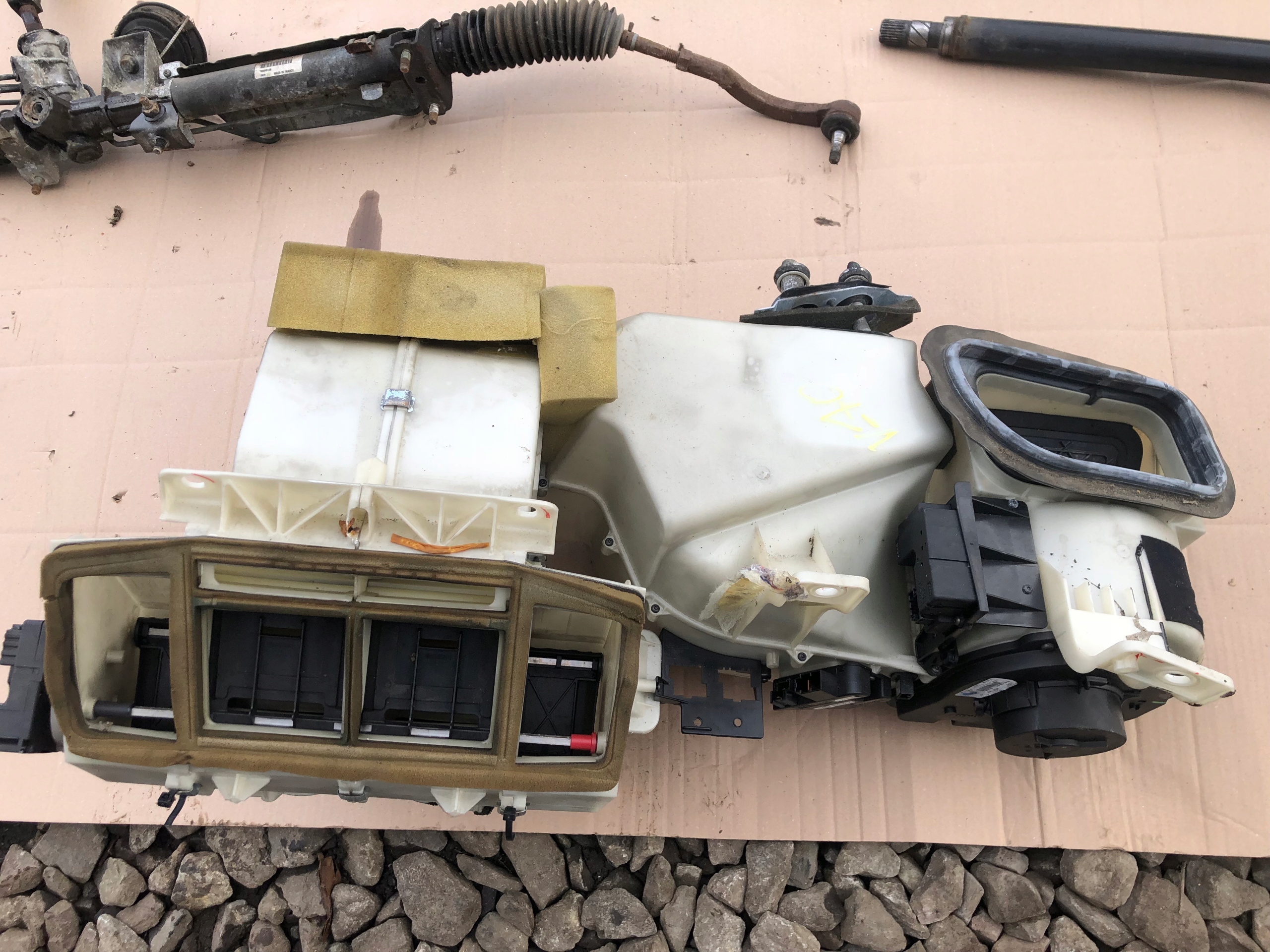 9166694 09171429 - Нагрівач повітродувки VOLVO S70 V70 вентилятор