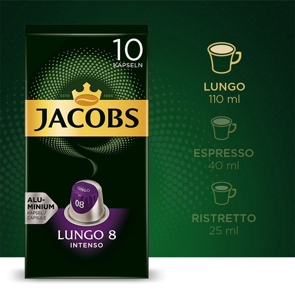 Набор капсул Jacobs Comp.с Nespresso (r)* 100шт бренд Jacobs