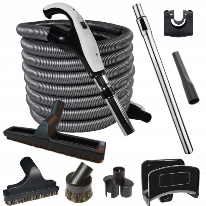 Sada Pro Úklid Hadice 7 M Trubka Kartáč Na Úklid Centrální Vysavač