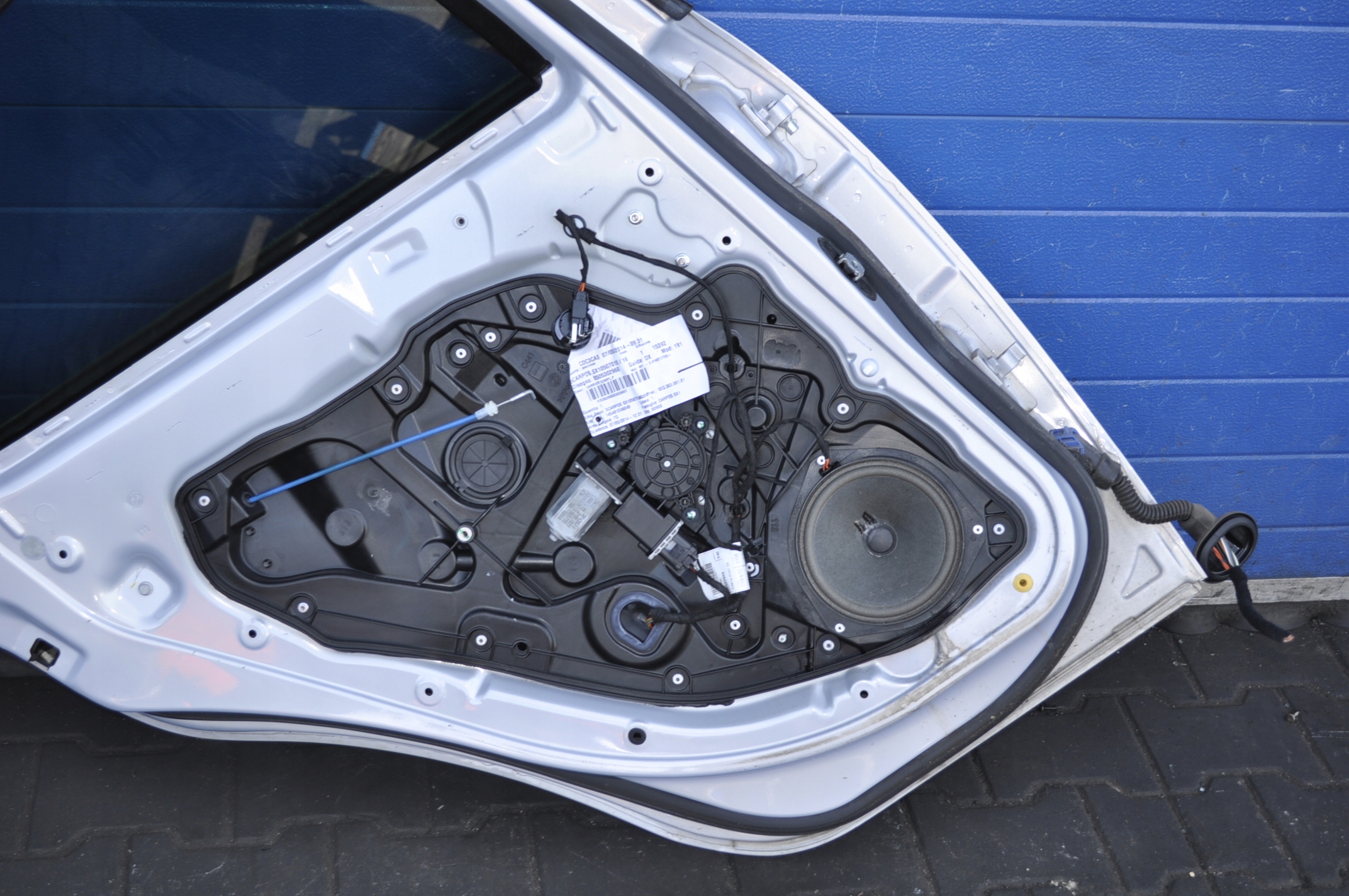 GIULIETTA DRZWI LEWY TYŁ TYLNE PERLA MOONLIGHT Strona zabudowy tył - lewa