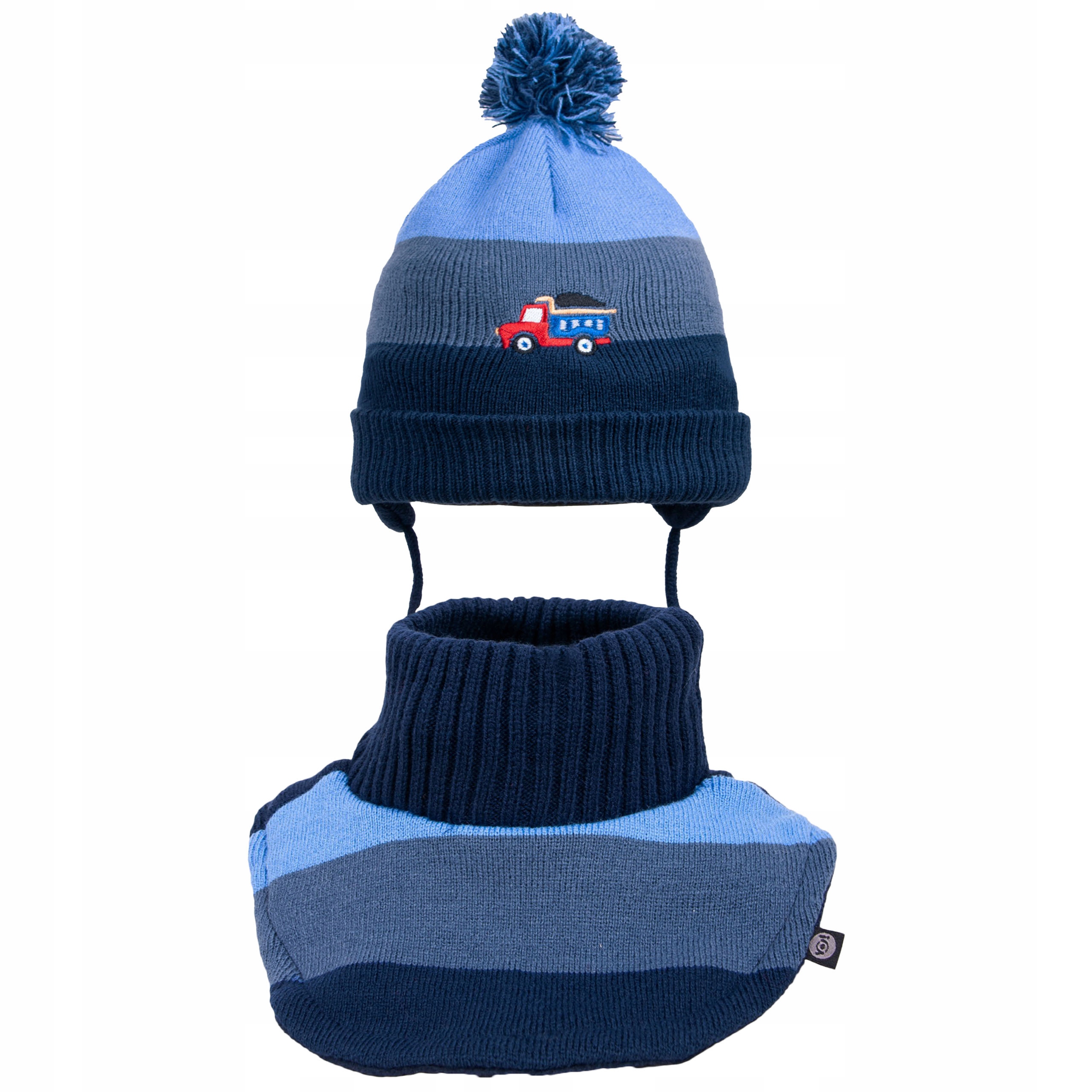 

Komplet Dla Niemowlaka czapka komin 38-40cm