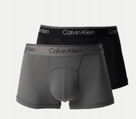 CALVIN KLEIN MAJTKI MĘSKIE BOKSERKI 2 PACK Z LOGO S 0Z8A1*