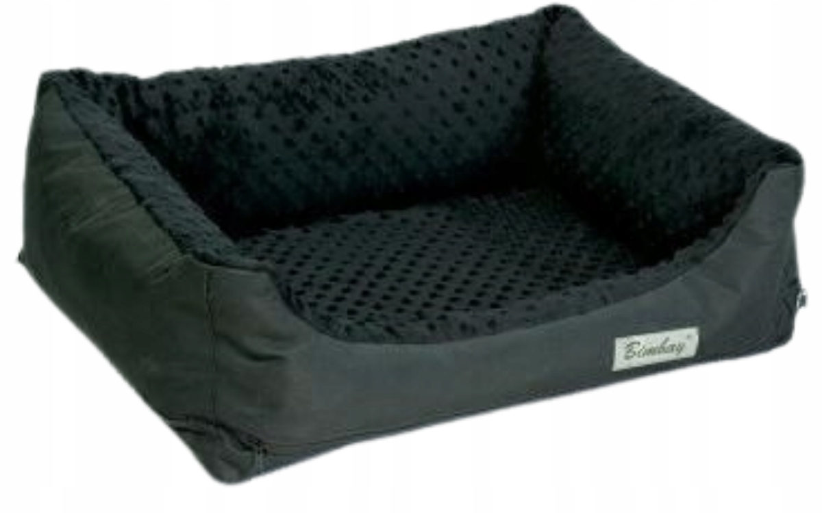 Levně Bimbay Pohovka Pelíšek pro psa Minky č. 125 x 90 cm černá