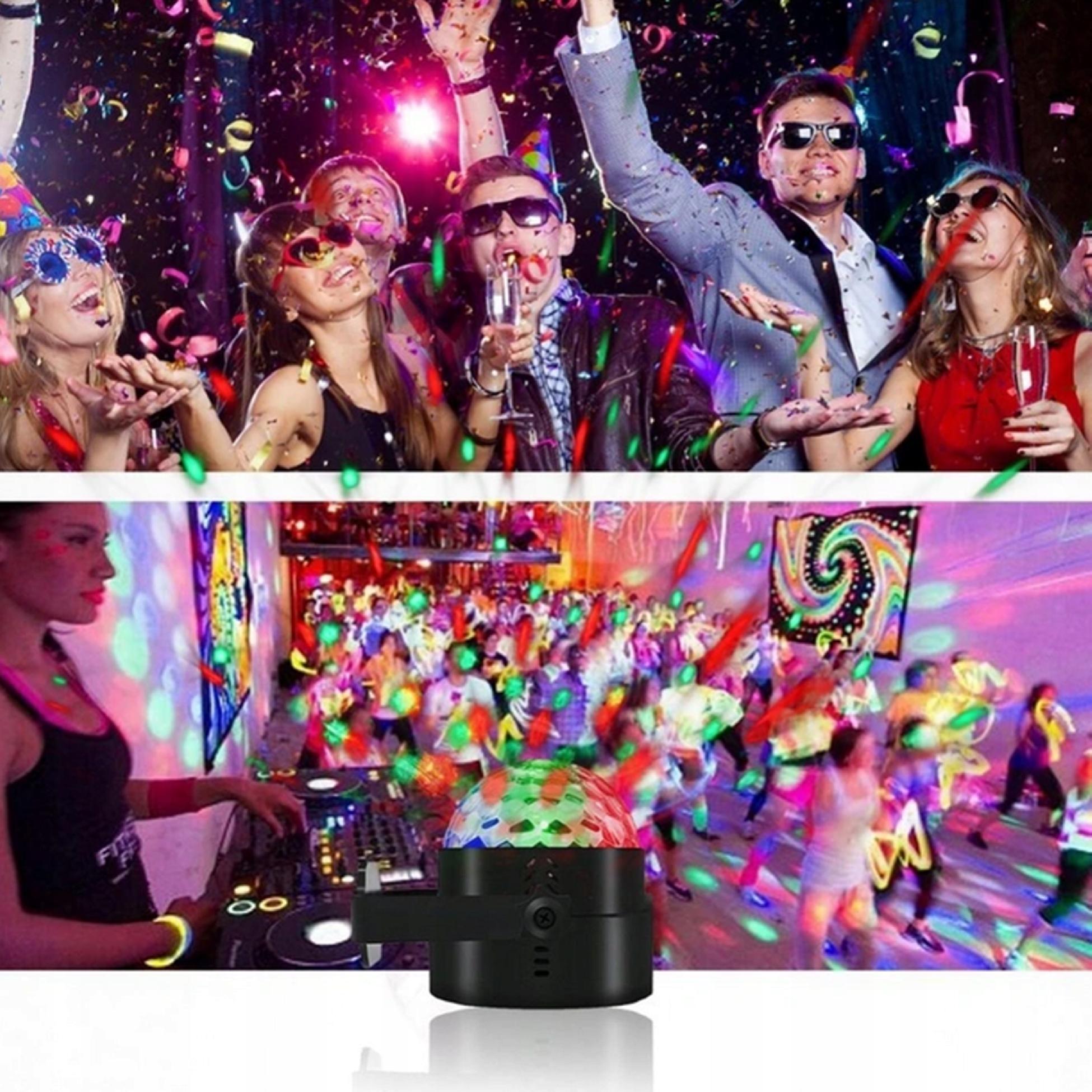 KULA DISCO PROJEKTOR DYSKOTEKOWY OBROTOWA LASER REFLEKTOR LED RGB + PILOT Model PROJEKTOR DYSKOTEKOWY KULA DISCO OBROTOWA