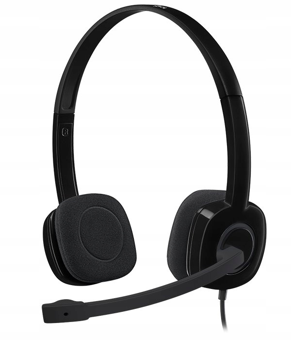 Logitech Headset Stereo H151/ vezetékes fejhallgató mikrofon/ 3,5 mm-es jack/ cseh