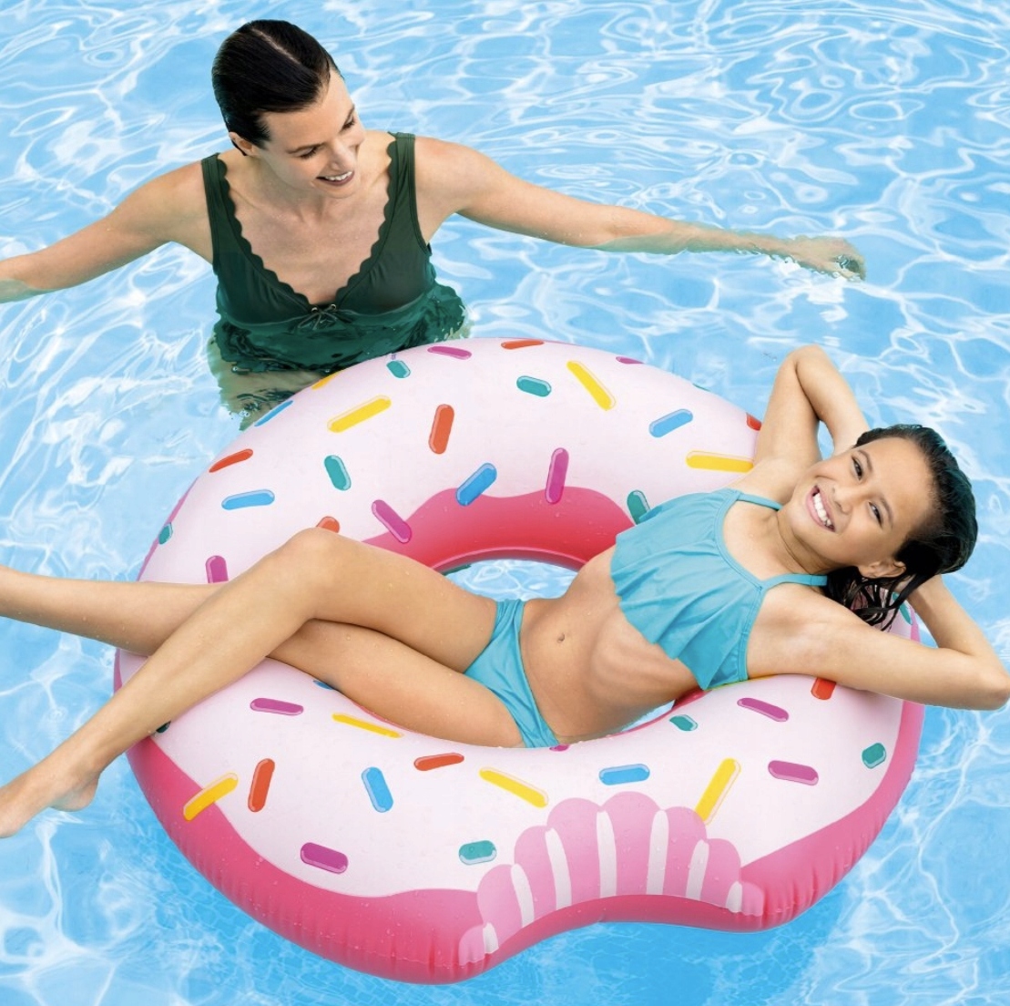 DMUCHANE KOŁO DONUT DO PŁYWANIA INTEX + GRATIS Marka Intex