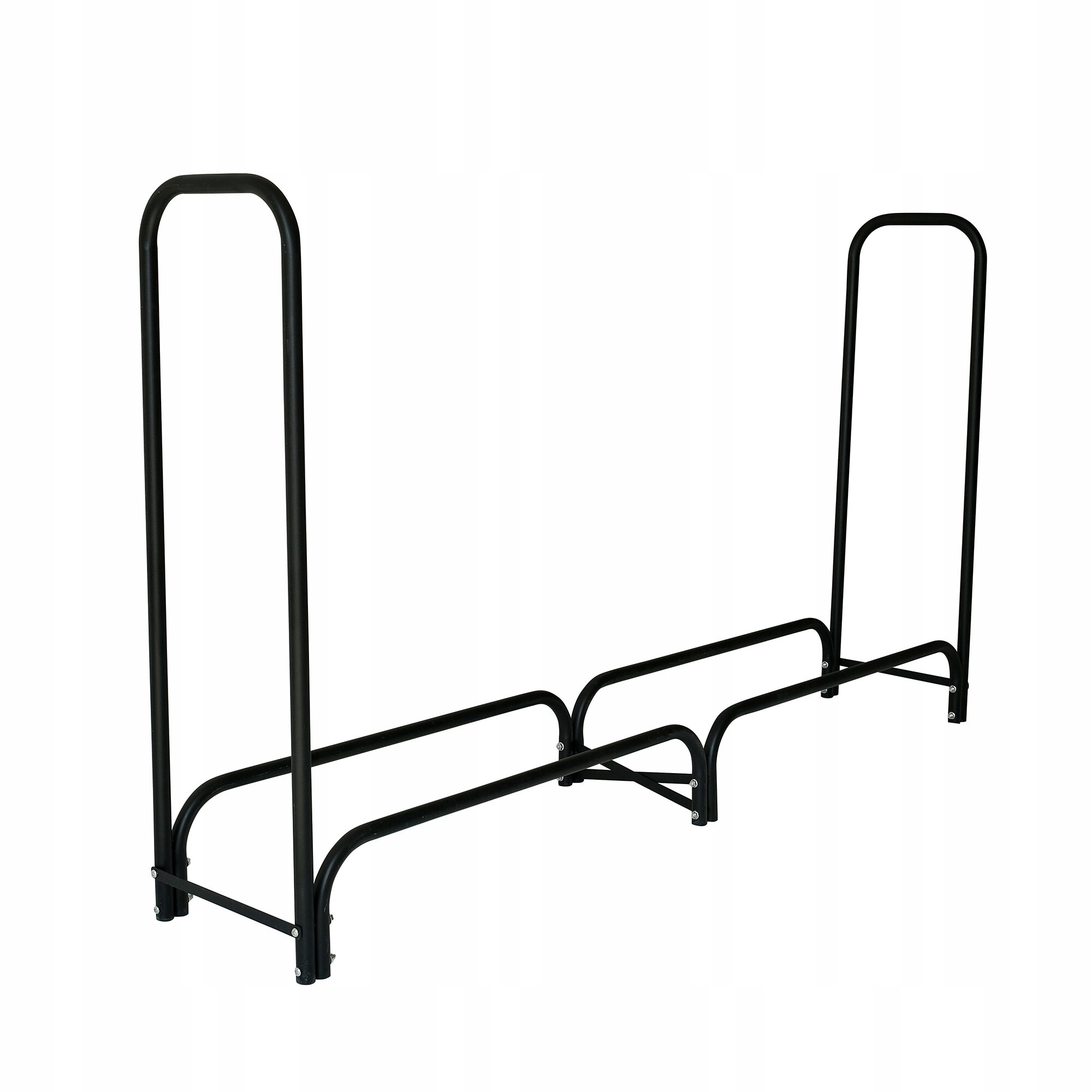 Aga Stojan na drevo 200x36x116 cm Čierny