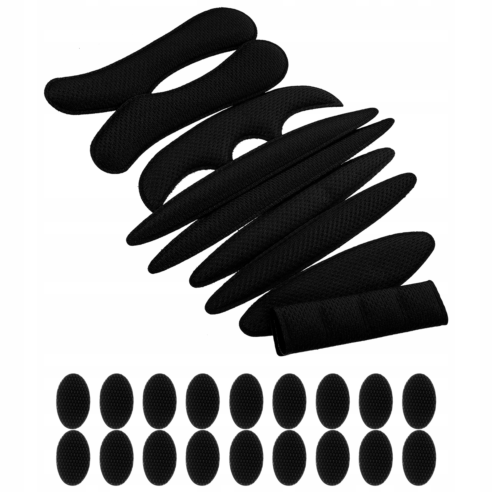 ZESTAW WKŁADKI DO KAsku ROWEROWEGO Z PIANKĄ MOTOCYKL Właściwości brak