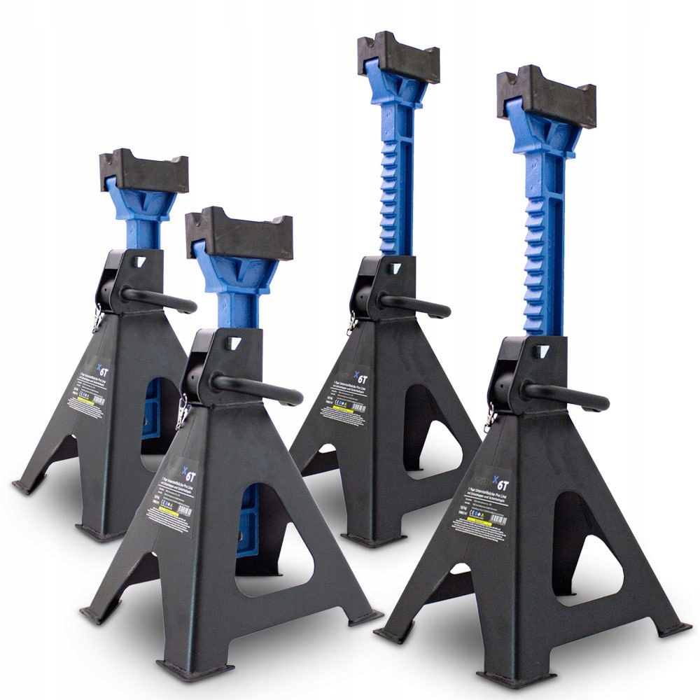 KOBYŁKI PODPORY WARSZTATOWE SAMOCHODOWE 6 TON 4 SZT. Z REGULACJĄ WYSOKOŚCI EAN (GTIN) 5906124340457