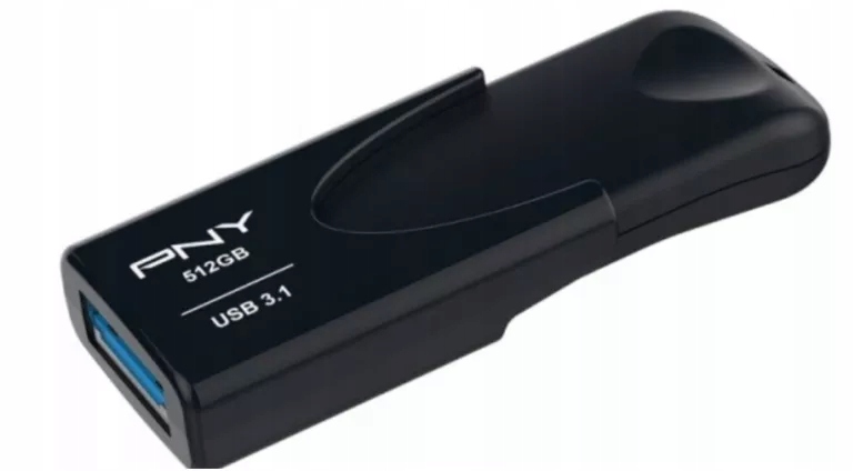 Pny Attache 4 3.1 512 Gb Usb 3.1 Czarny