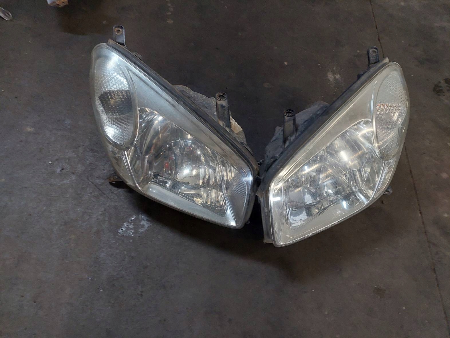 complete front bonnet bumper light fender TOYOTA RAV4 II LIFT 1D4