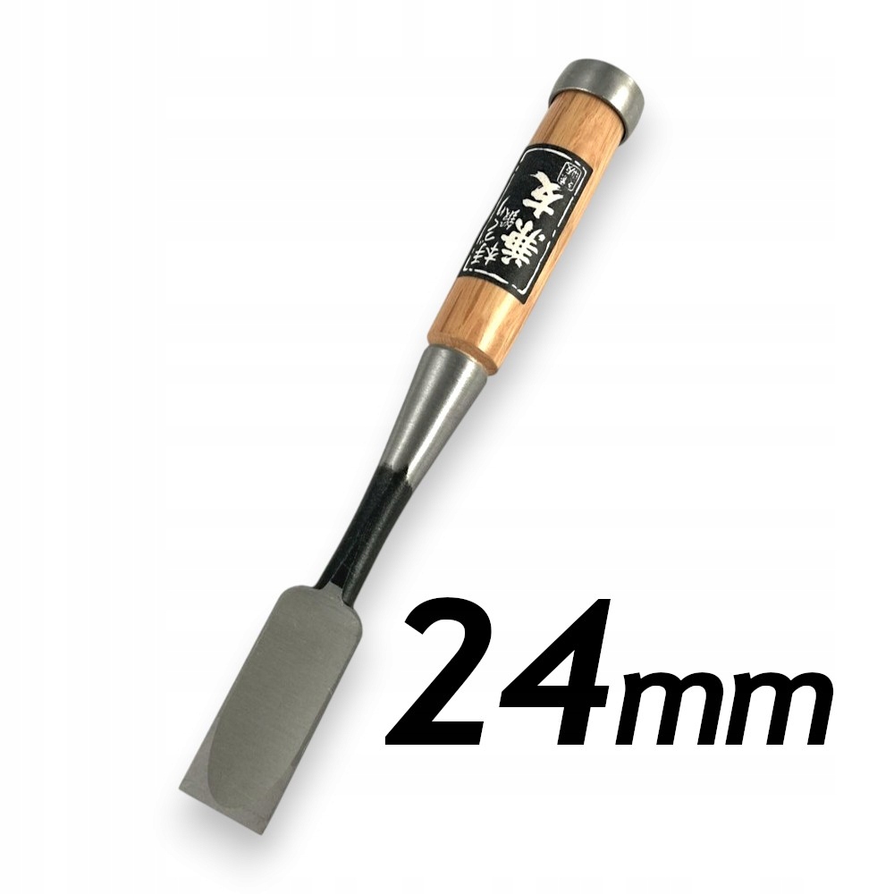 Japonské dláto 24 mm Shirogami Oire Kanetomo