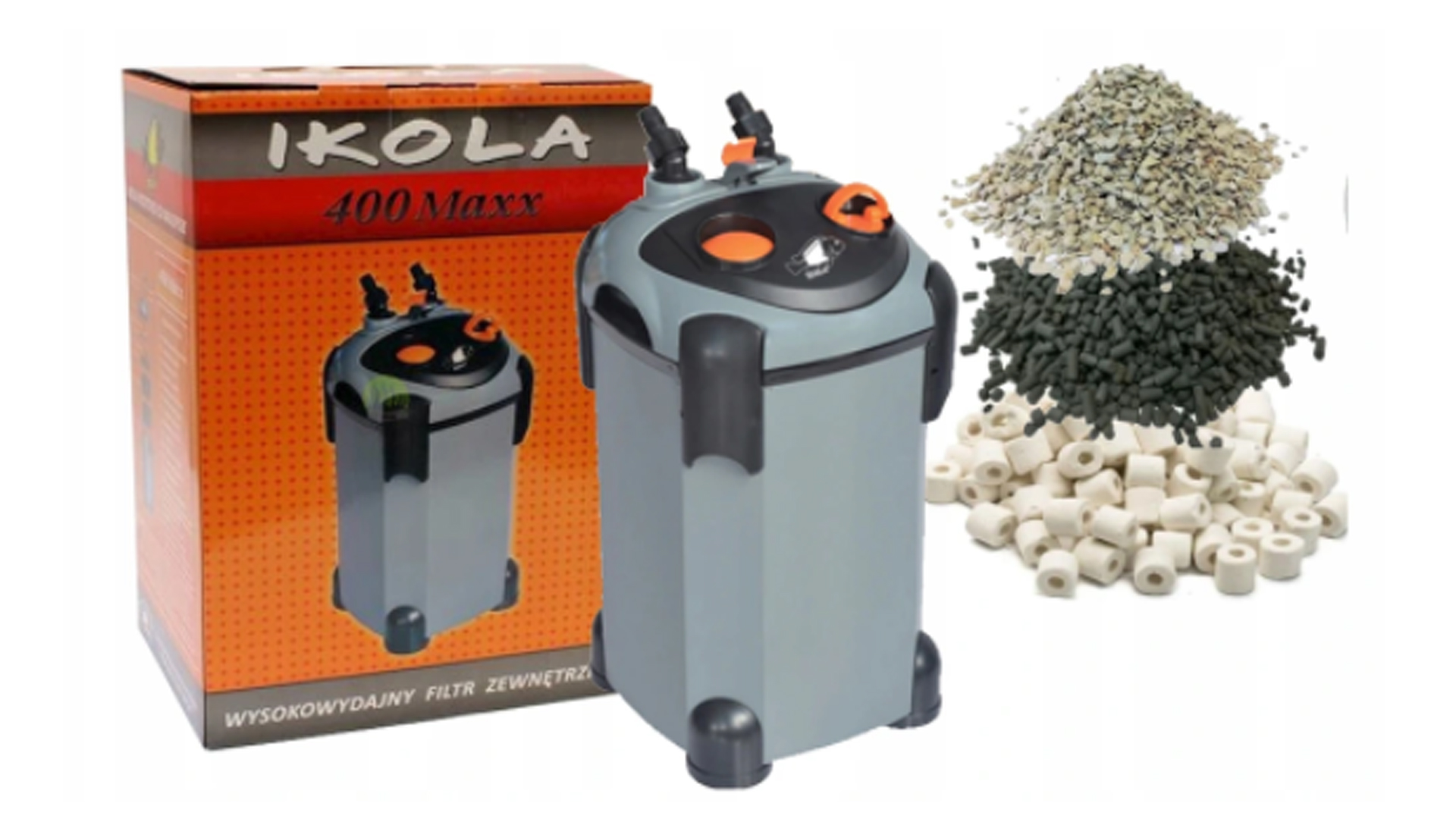 Ikola Fzd 400 Maxx Filtr zewnętrzny do akwarium