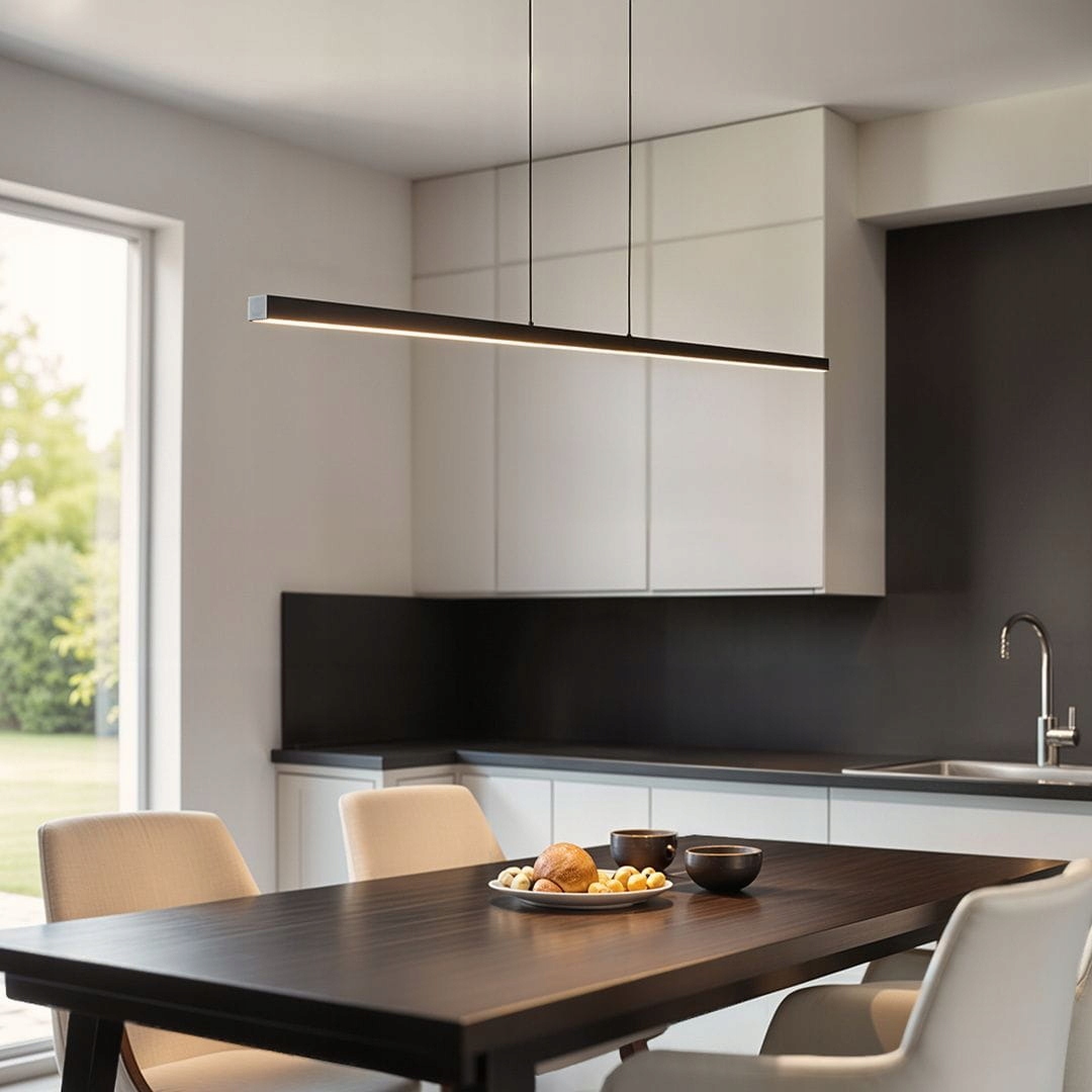 Linia 120 lampa wisząca 1xLED/15W/CCT czarna