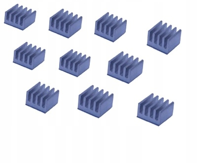 

Radiator 8.8mm x 8.8mm x 5mm+ Taśma 10SZTUK