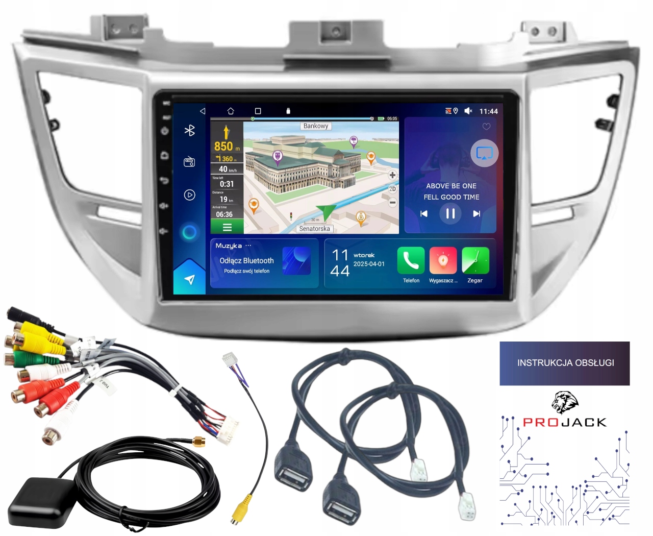 Autorádio Android Hyundai 2015-2018 Carplay Wifi Usb Bt 2/64 Gb