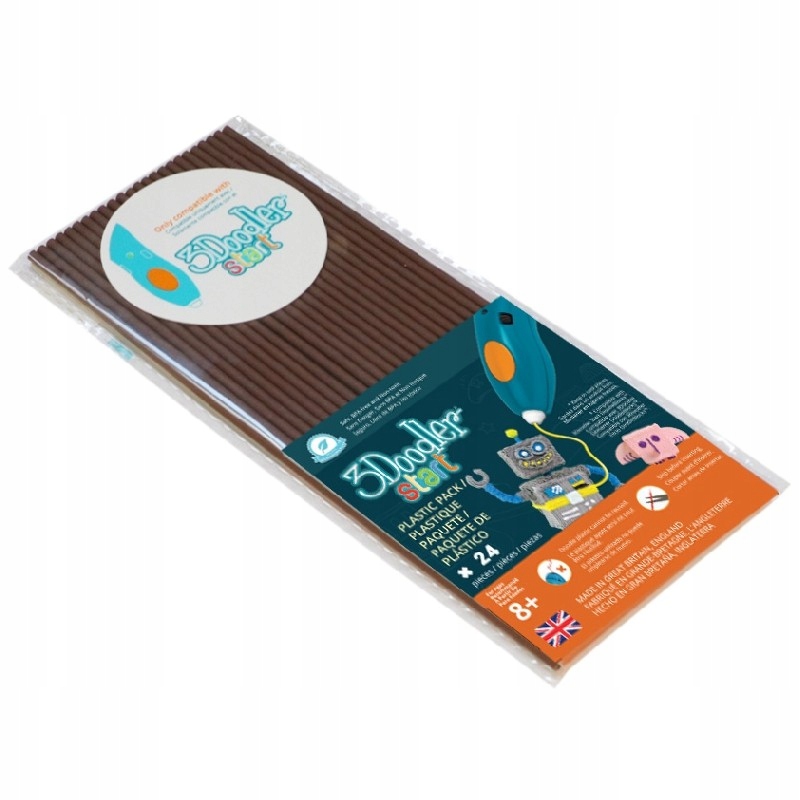 Filament Start, 2.5mm, 24 sztuki,Coco Brown,ECO-11