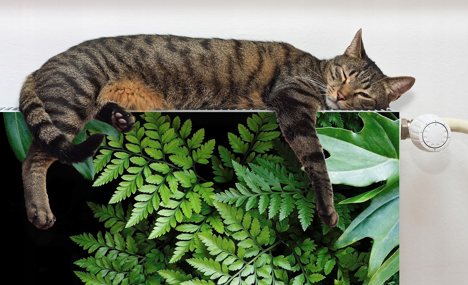 MAGNES MATA MAGNETYCZNA NA KALORYFER 100x60 KWIATY FOTOTAPETA Materiał mata magnetyczna