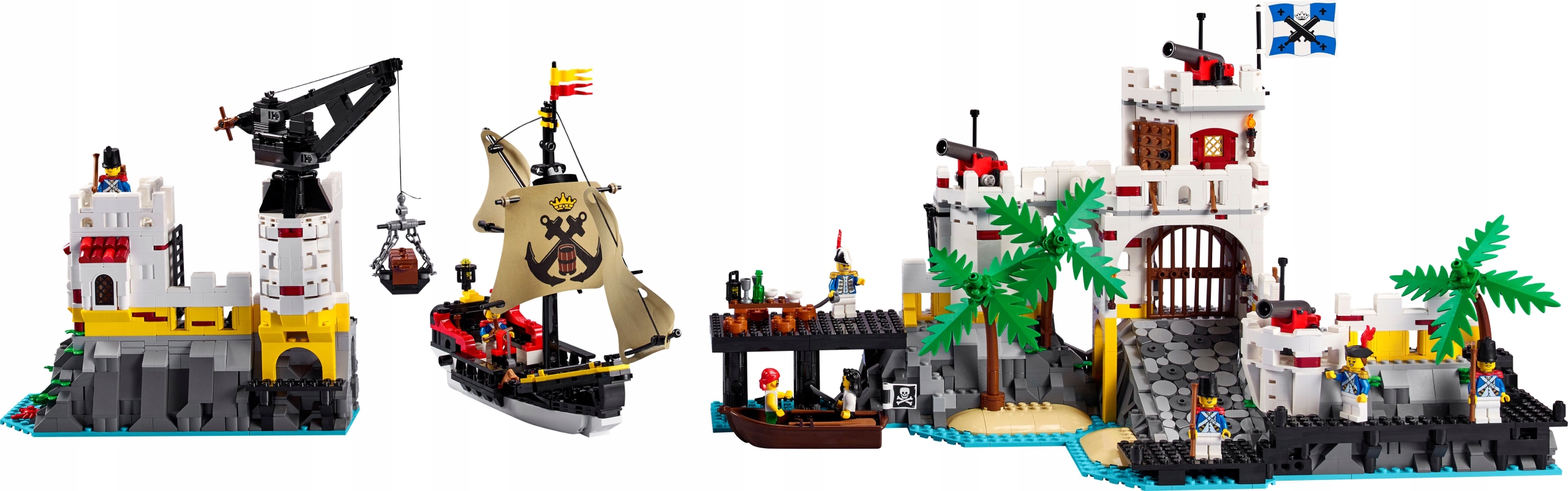 LEGO Icons 10320 Twierdza Eldorado Marka LEGO