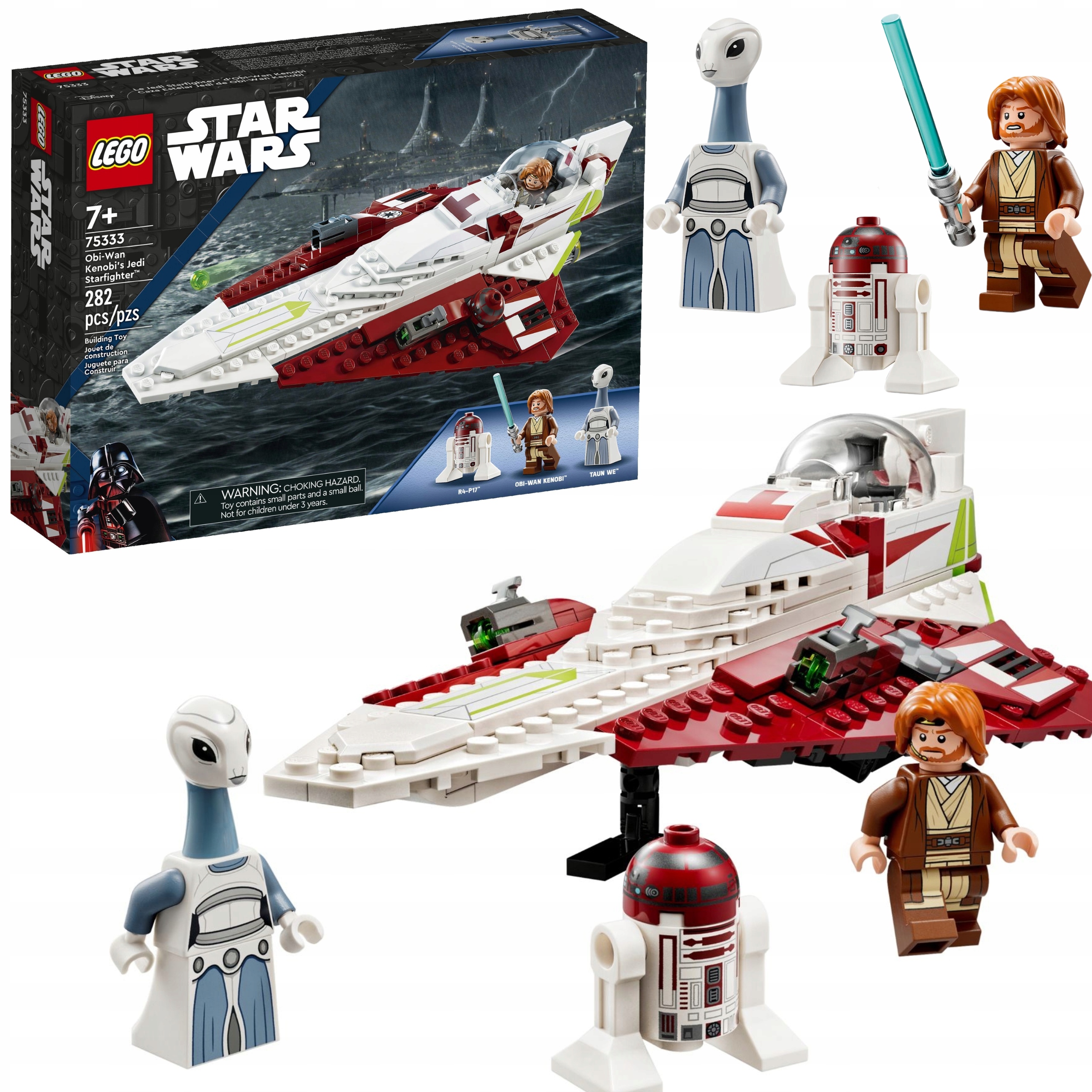 Lego Star Wars 75333 Stíhačka Jedi Obi-wana Kenobieho Hvězdné Války