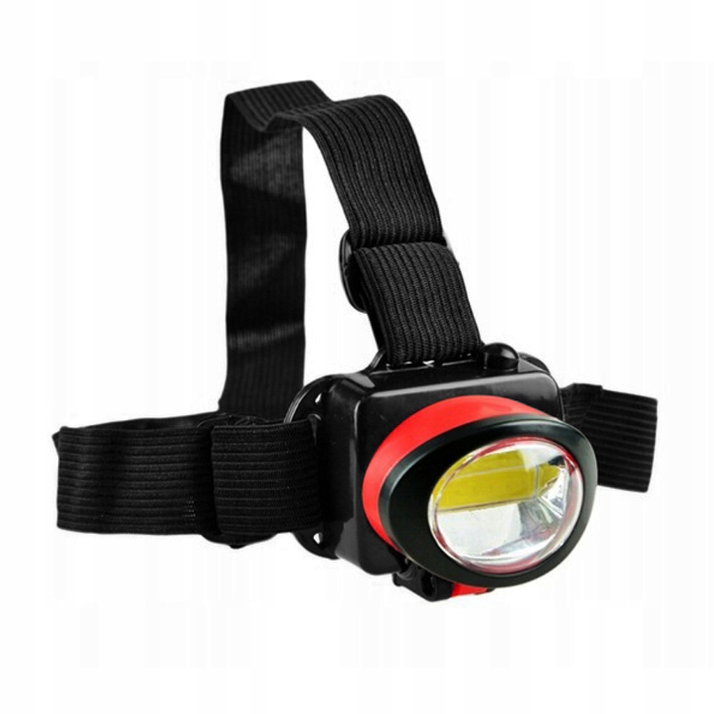 

Latarka Czołowa Led Cob 5W Czołówka Na Baterie