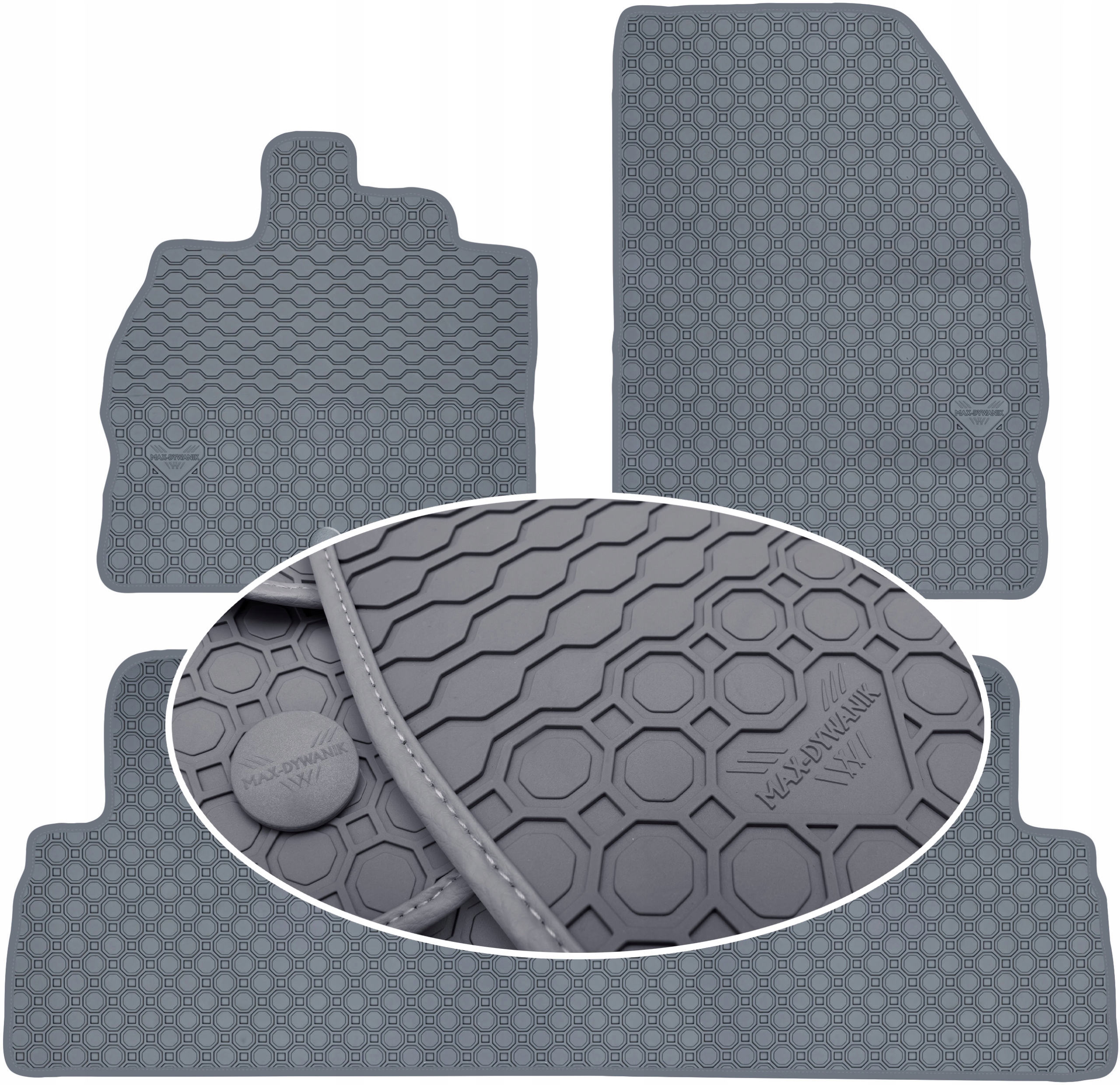 Renault Scenic III 2009-2016 Koberce Šedé