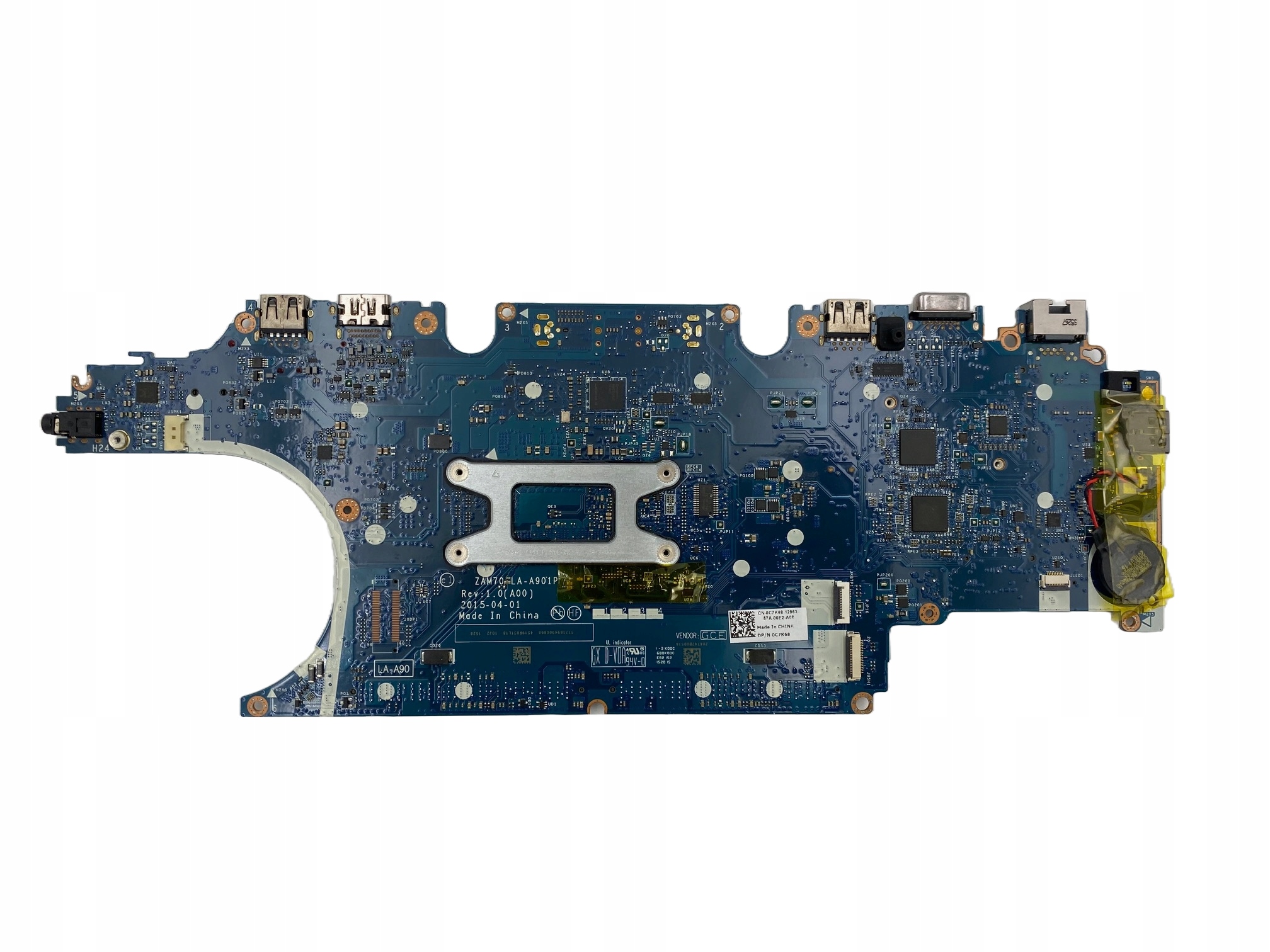Nowa Oryginalna Płyta główna C7K68 Dell Latitude E5450 ZAM70 LA-A901P i5-53
