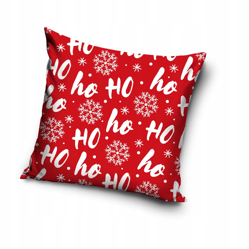 

Świąteczna Poszewka Czerwona 40 x 40 cm Ho Ho Ho