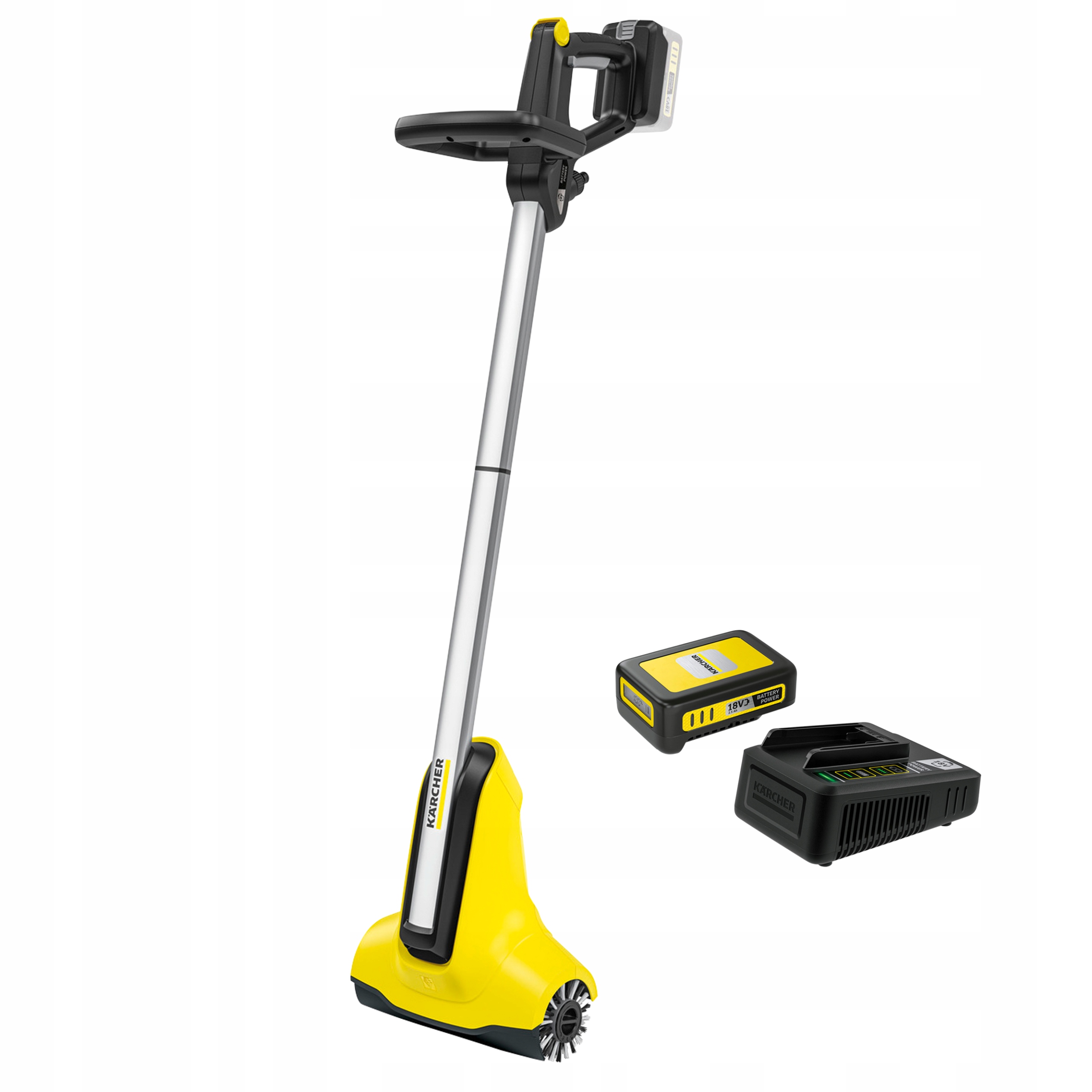 Zestaw urządzenie do czyszczenia tarasu Pcl 3-18 Karcher +bateria ładowarka